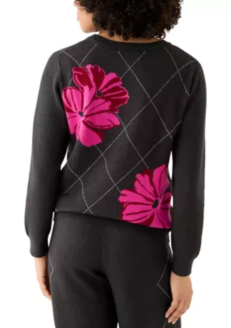 Women's Crew Neck Lounge Sweater