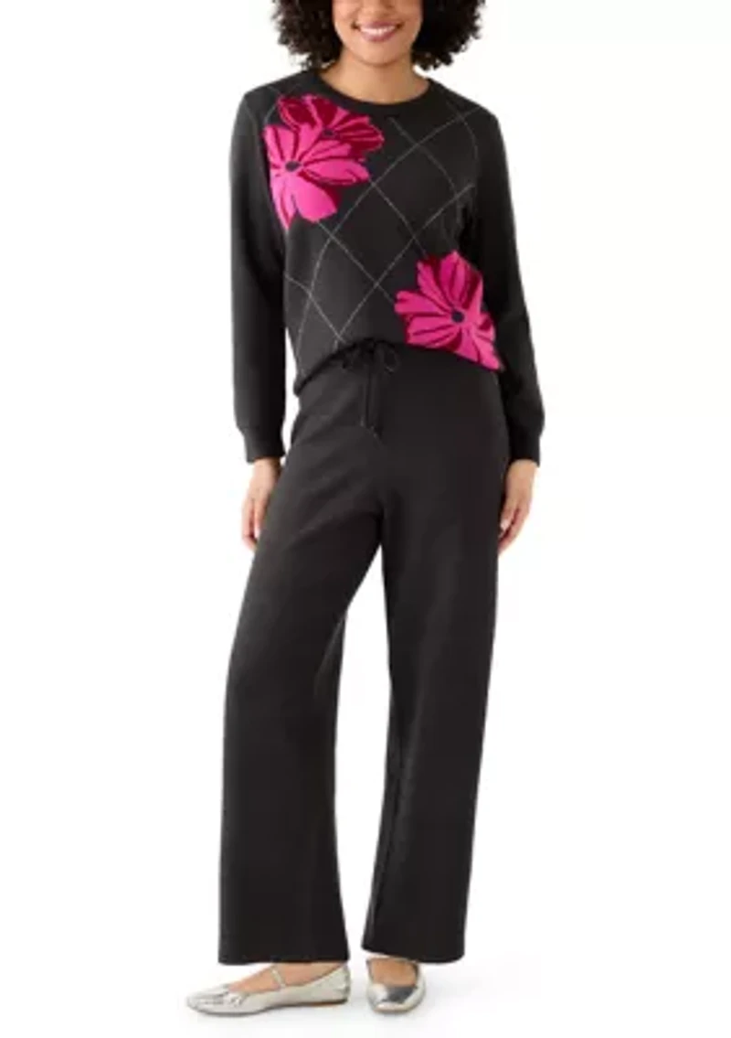 Women's Crew Neck Lounge Sweater