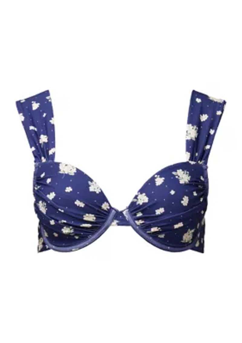 Claudia Ruched Swim Top