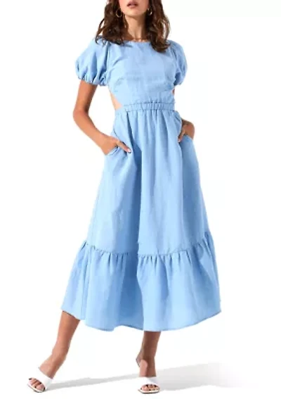 Women's Puff Sleeve Dress