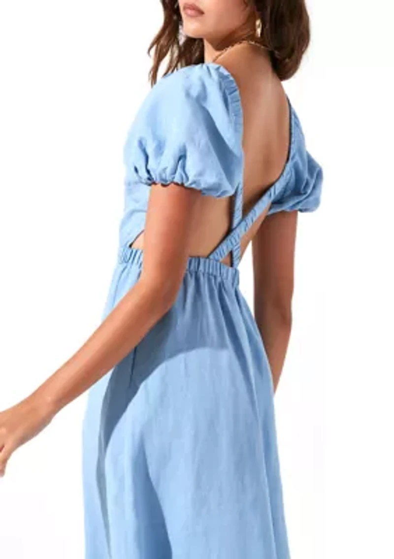 Women's Puff Sleeve Dress