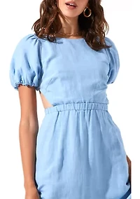 Women's Puff Sleeve Dress