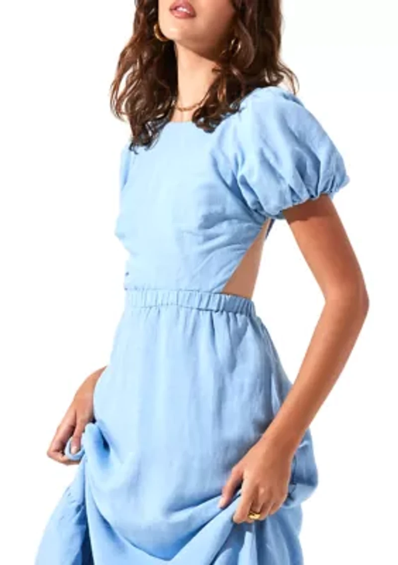Women's Puff Sleeve Dress