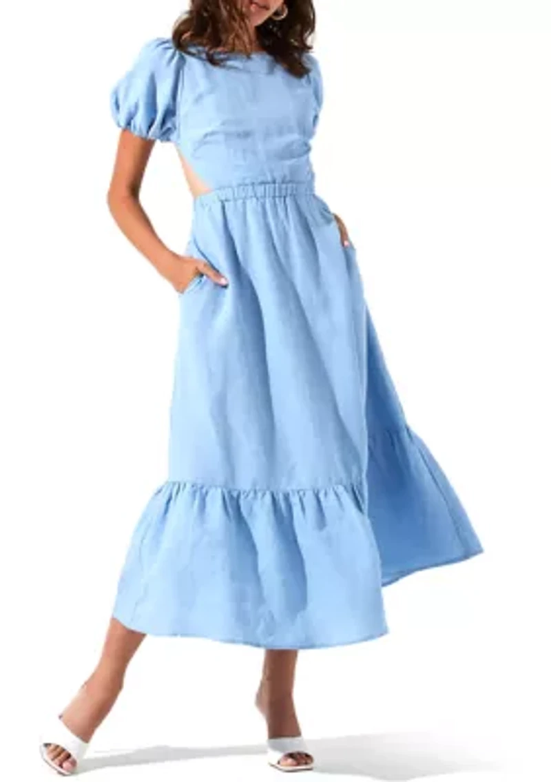 Women's Puff Sleeve Dress