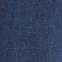 Petite Mid Rise Straight Stretch Jeans