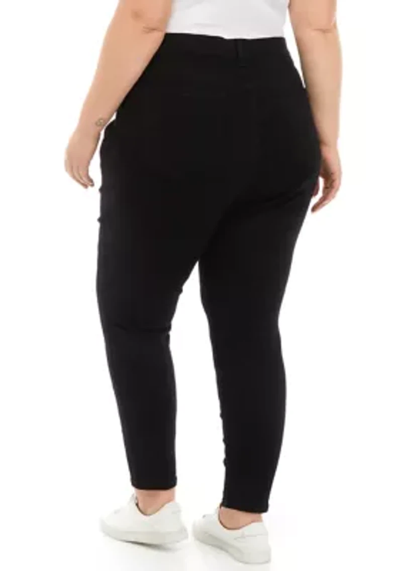 Plus Mid Rise Skinny Curvy Jeans
