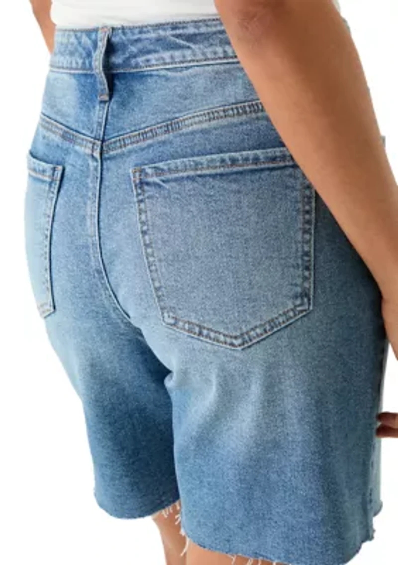 Women's Bermuda Denim Shorts