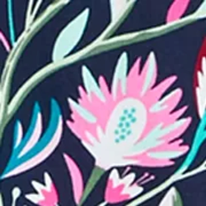 Petite Puff Sleeve Floral Top