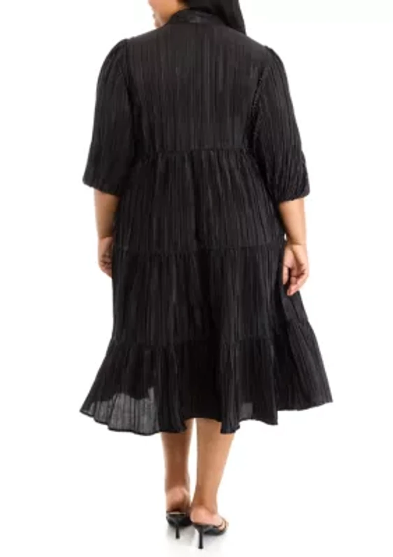 Plus Shirt Dress