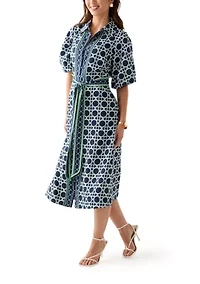 Petite Puff Sleeve Maxi Dress