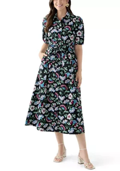 Women's Elbow Sleeve Maxi Dress