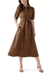 Women's Elbow Sleeve Maxi Dress