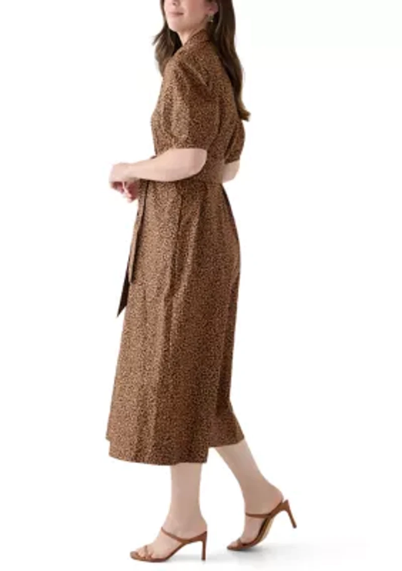 Women's Elbow Sleeve Maxi Dress