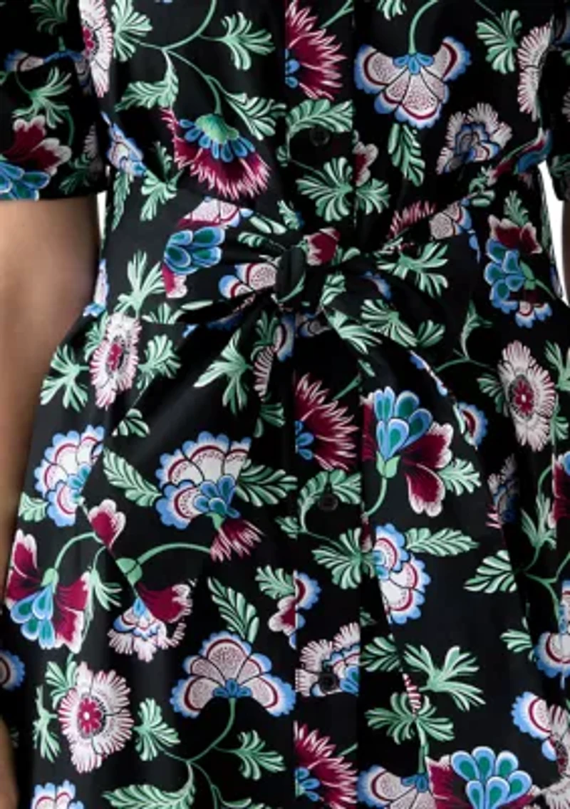 Women's Elbow Sleeve Maxi Dress
