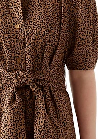 Women's Elbow Sleeve Maxi Dress