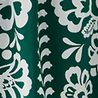 Petite Elbow Sleeve Floral Maxi Dress