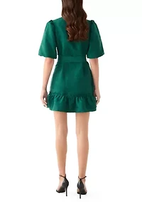 Women's Suede Shift Dress
