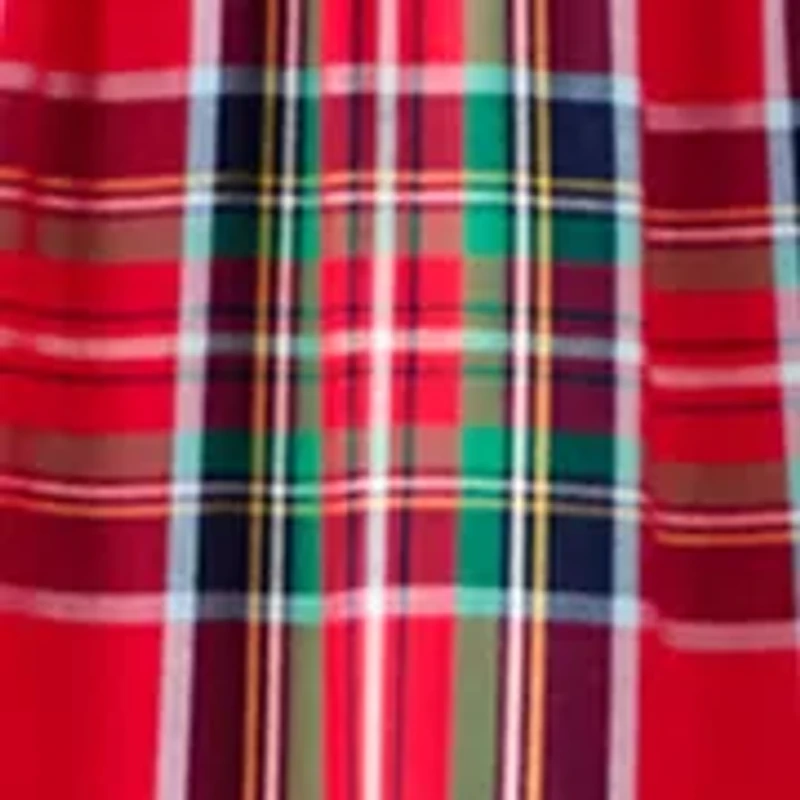 Women's Long Sleeve Button Front Maxi Print Dress