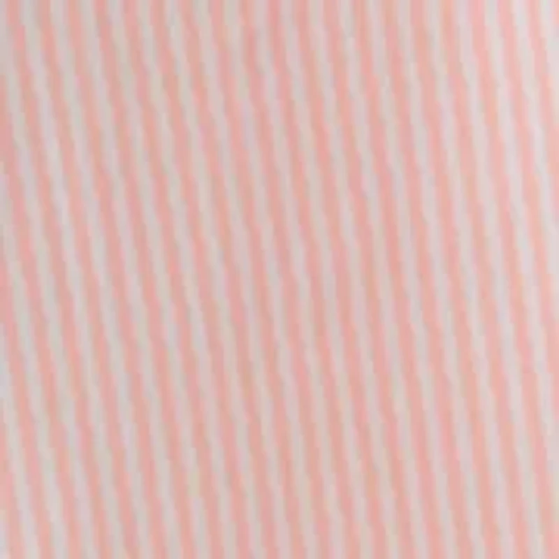 Women's Puff Sleeve Button Front Collar Striped Dress