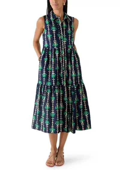 Women's Sleeveless Shirtdress