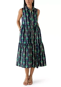 Women's Sleeveless Shirtdress