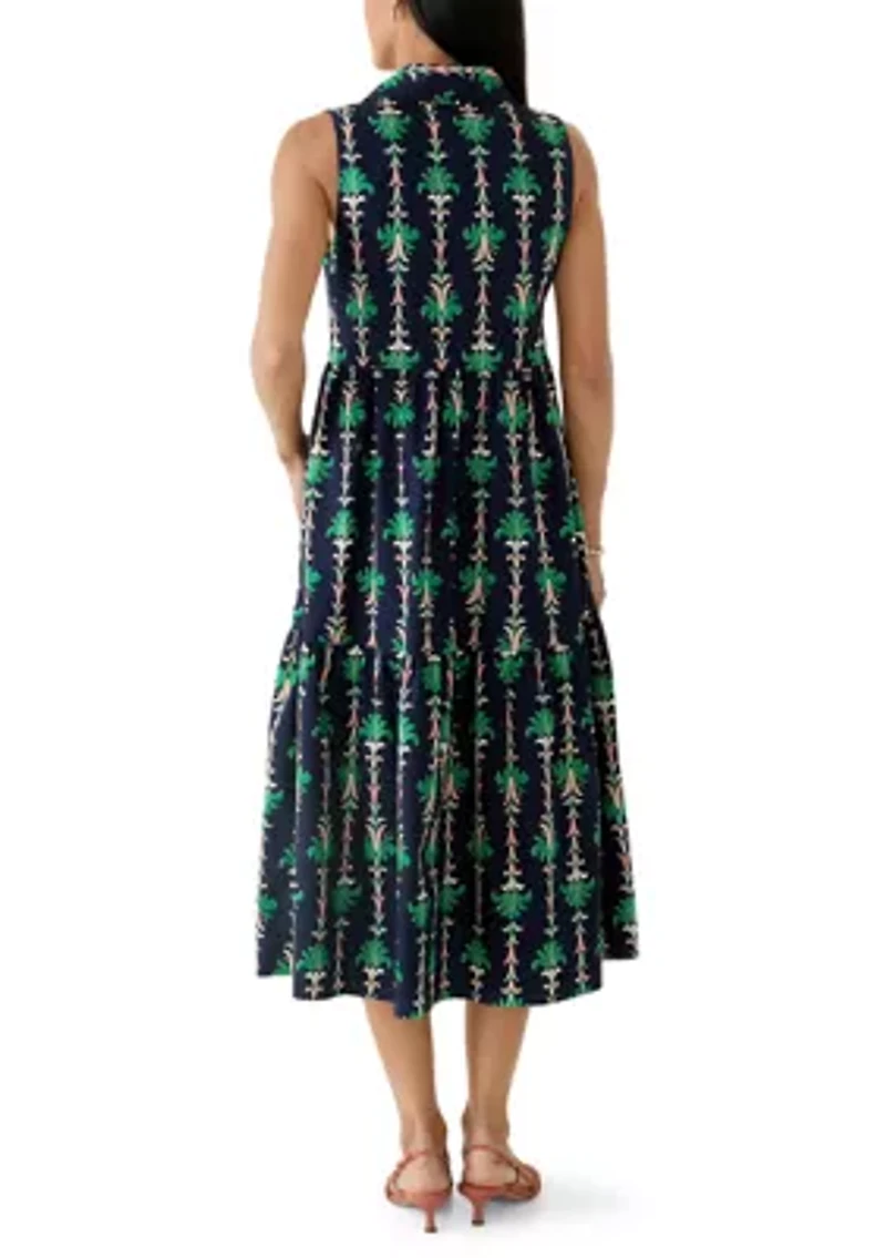 Women's Sleeveless Shirtdress