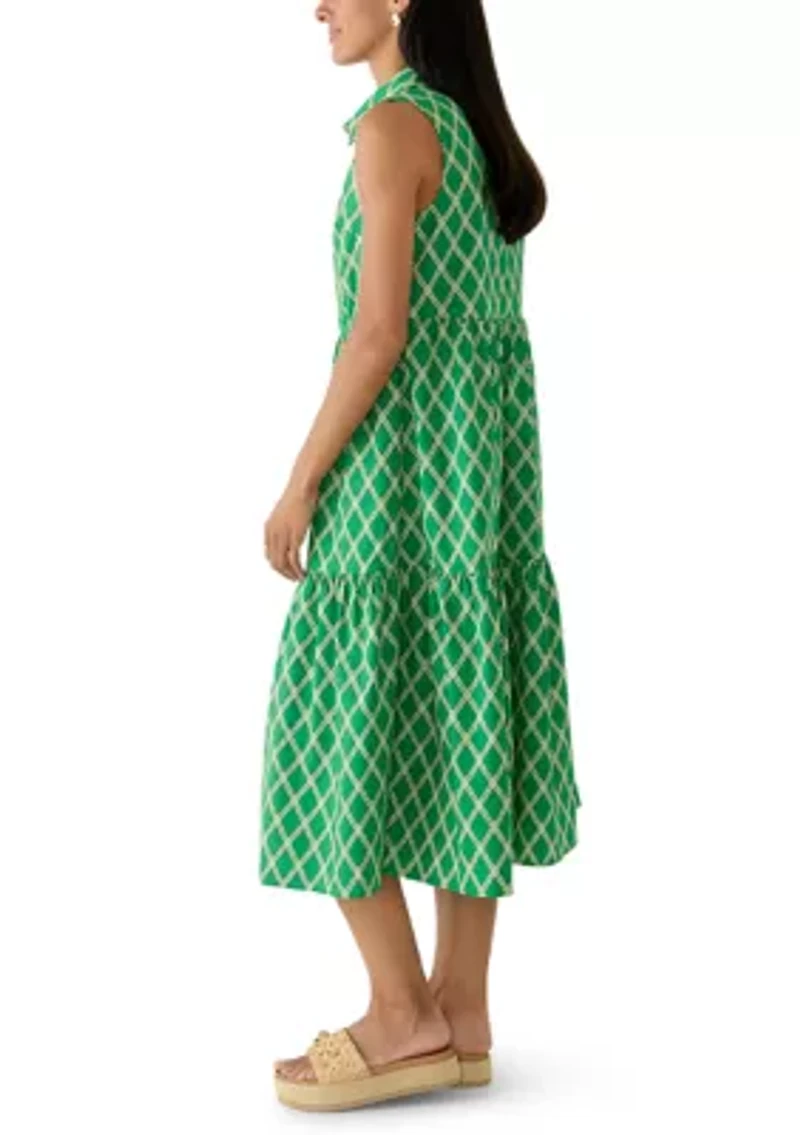 Women's Sleeveless Shirtdress