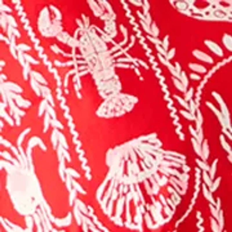 Plus Print Midi Shirtdress
