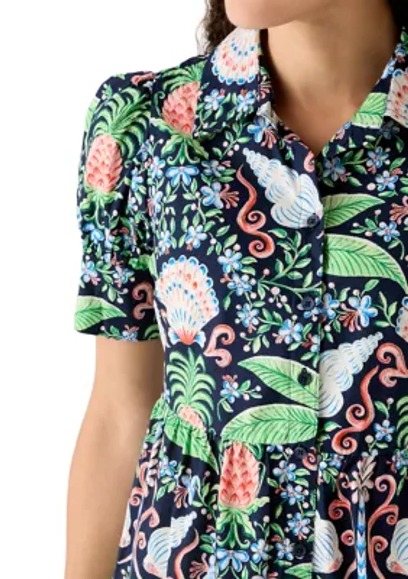 Petite Short Sleeve Meredith Dress