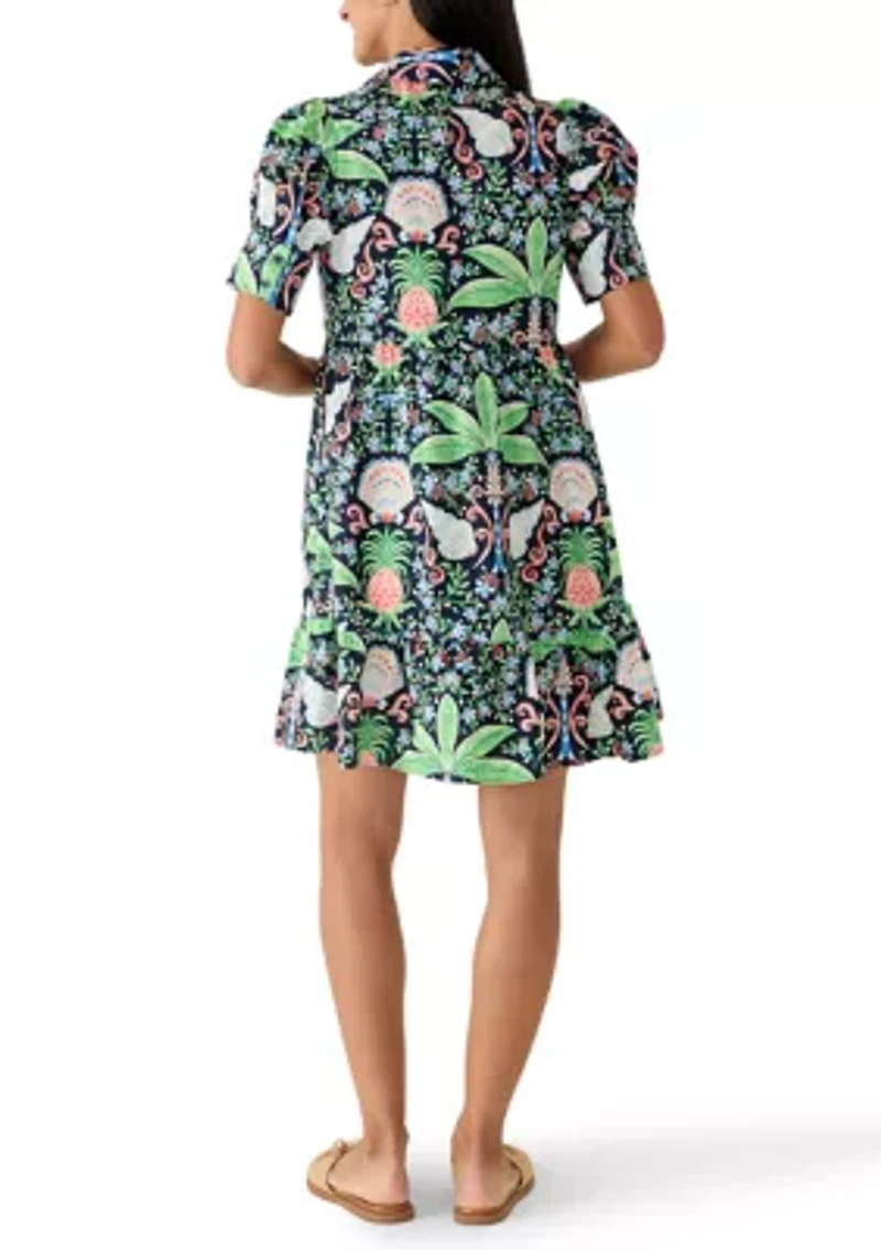 Women's Short Sleeve Meredith Shirt Dress