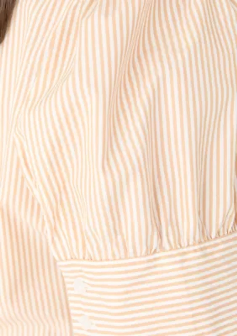 Plus Puff Sleeve Meredith Shirtdress