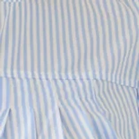 Women's Short Puff Sleeve Pintuck Dress