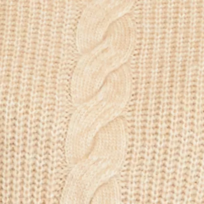 Women's Long Sleeve Fringe Tunic Sweater