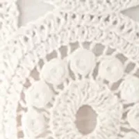 Women's Short Sleeve Crochet T-Shirt