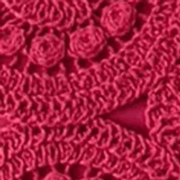 Women's Short Sleeve Crochet T-Shirt