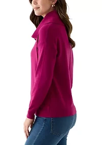 Women's Fine Gauge Cowl Neck Sweater