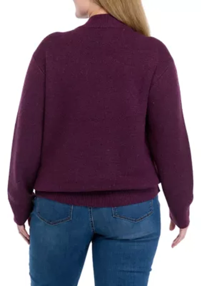 Plus Intarsia Sweater