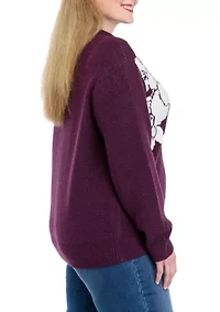 Plus Intarsia Sweater
