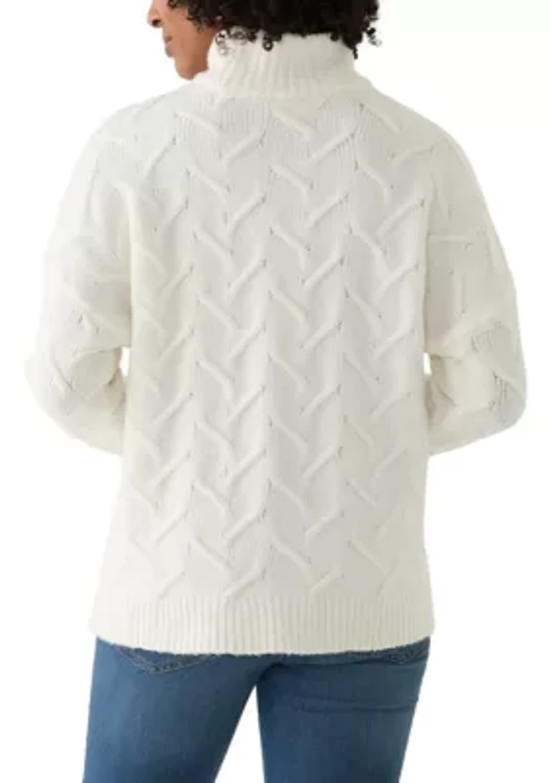 Women's Textured Sweater