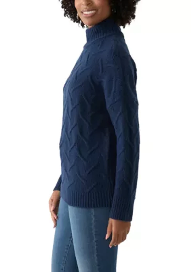 Women's Textured Sweater