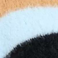 Women's Crew Neck Eyelash Sweater