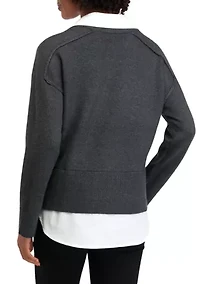 Women's 2Fer Sweater