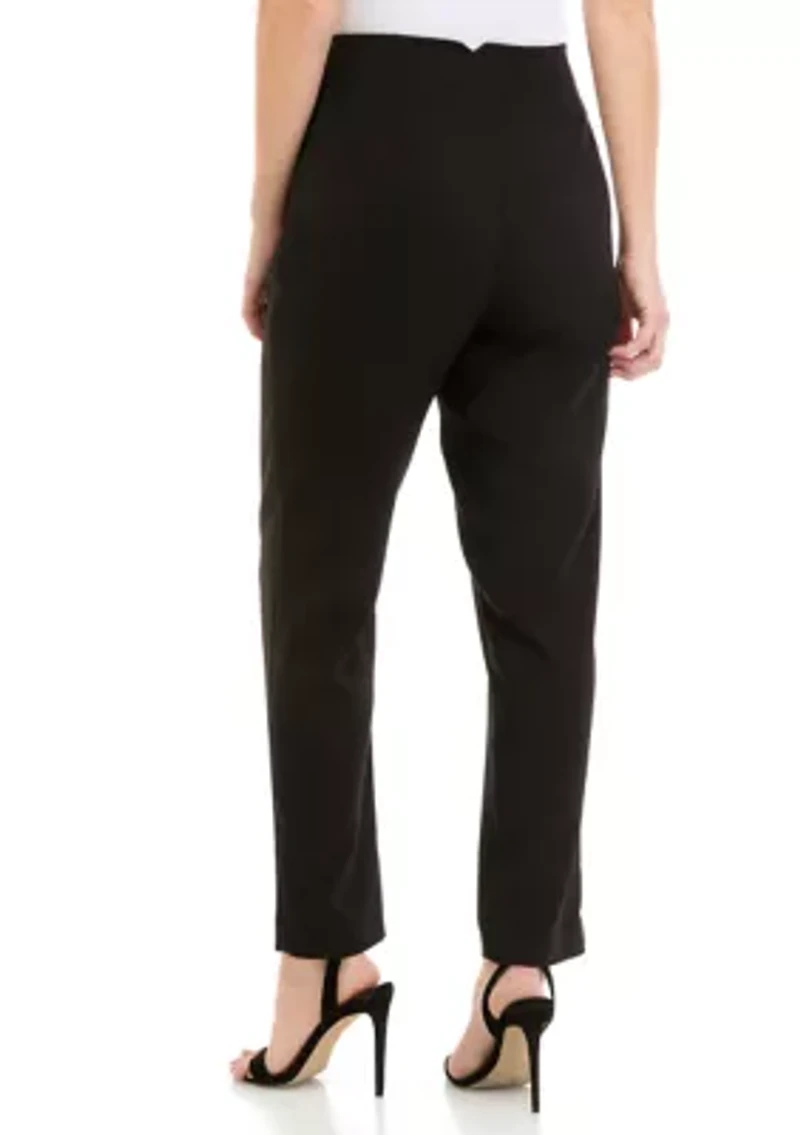Women's High Waist Ankle Pants