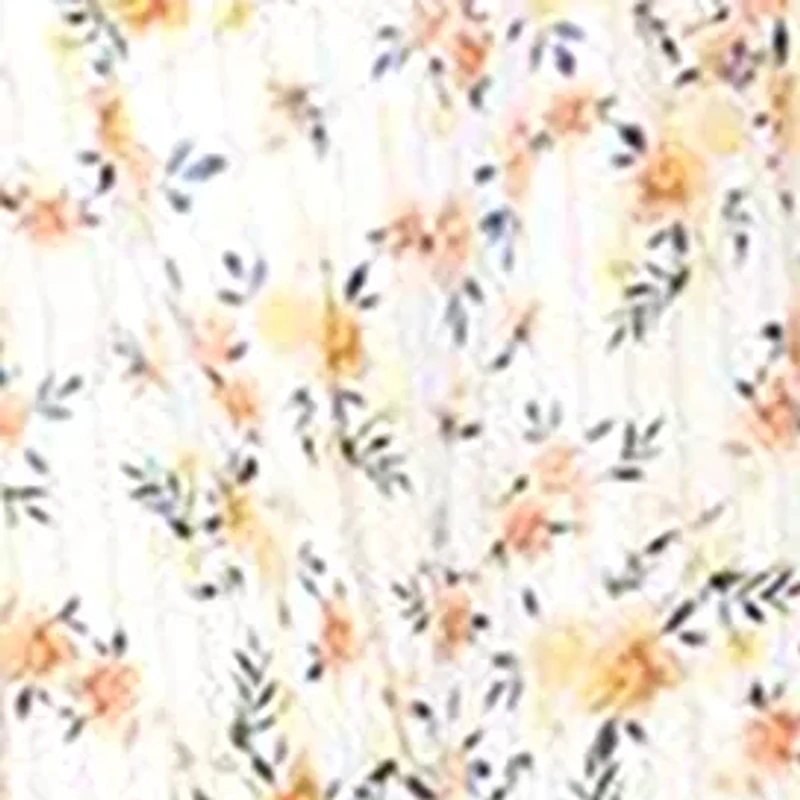 Women's Smocked Floral Skirt