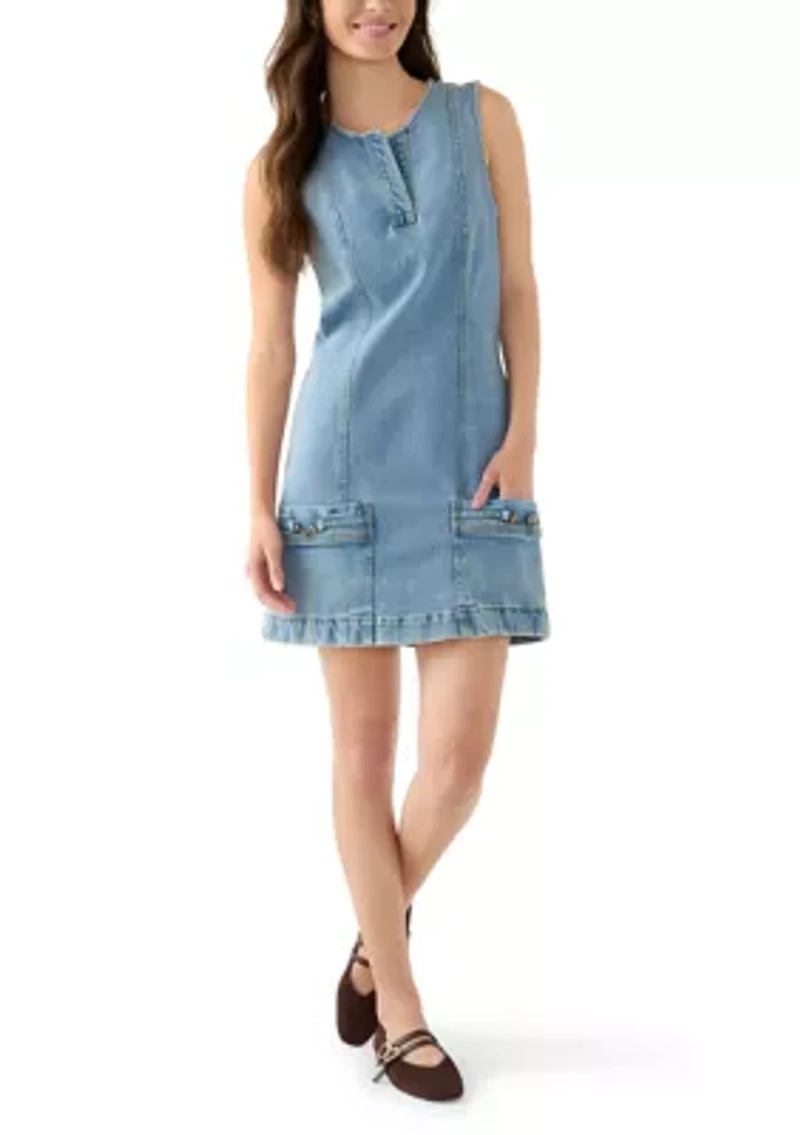Women's Averi Sleeveless Denim Dress