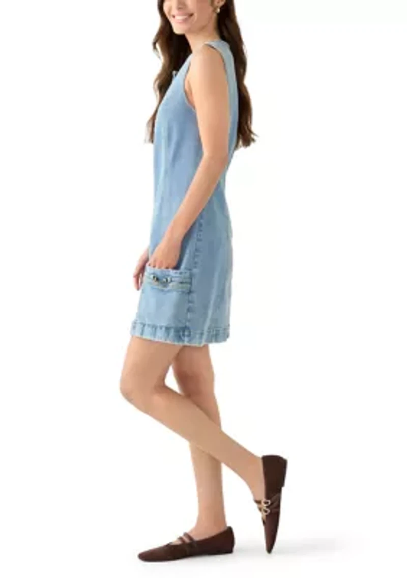 Women's Averi Sleeveless Denim Dress