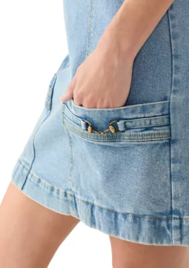 Women's Averi Sleeveless Denim Dress