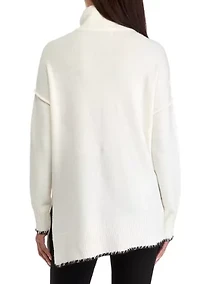 Women's Blanket Stitched Sweater