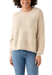 Women's Textured Dolman Sweater