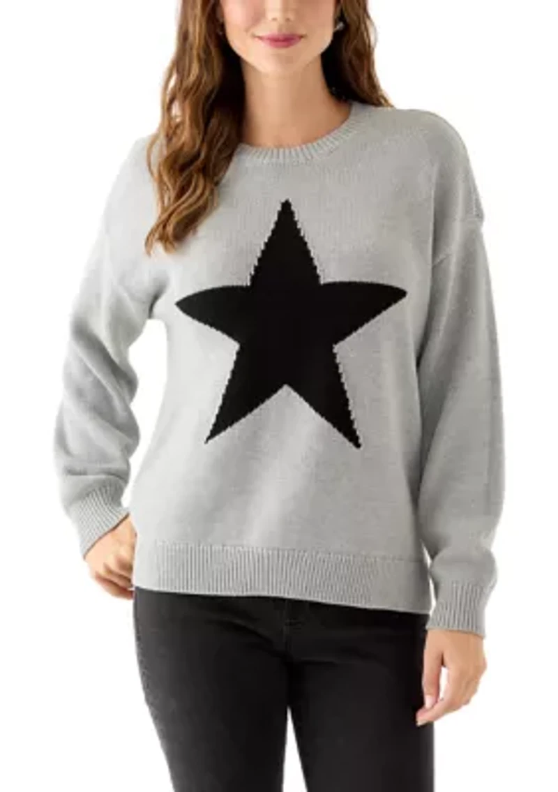 Women's Graphic Star Sweater
